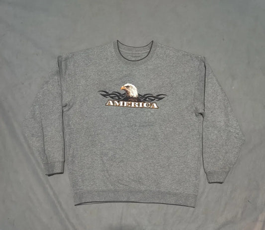 Croft & Barrow Men Cotton Fleece Gray Sweatshirt M – Preloved Labels (view 2)