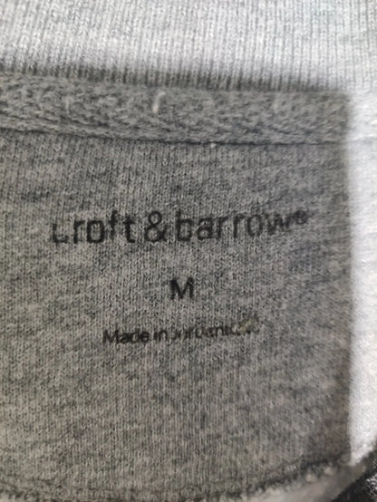 Croft & Barrow Men Cotton Fleece Gray Sweatshirt M – Preloved Labels (view 3)