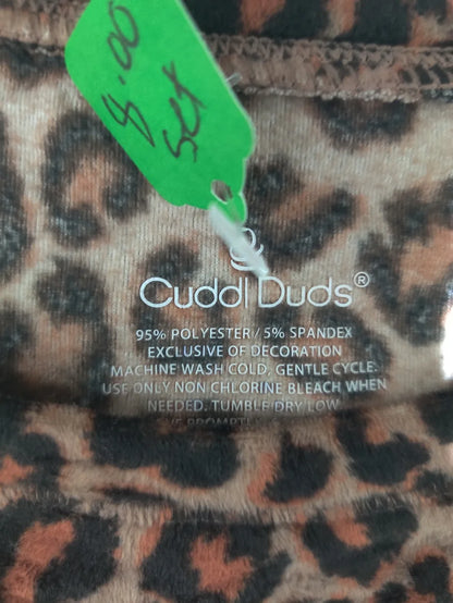Cuddl Duds Women Brown Animal Print Tracksuit M – Preloved Labels (view 2)