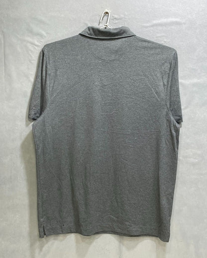 Cutter & Buck Grey Polyester Sport Polo T Shirt For Men Large - Preloved Labels