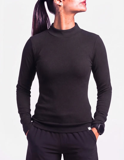 D & Co Women Polyester Black Sweater S – Preloved Labels
