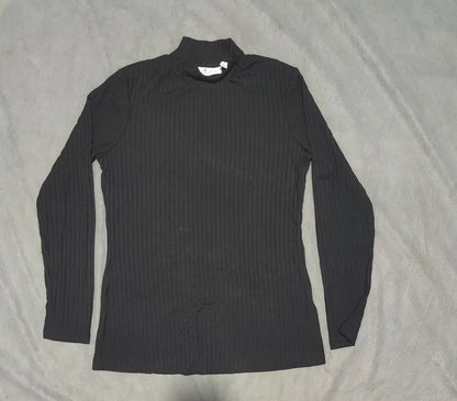 D & Co Women Polyester Black Sweater S – Preloved Labels (view 3)