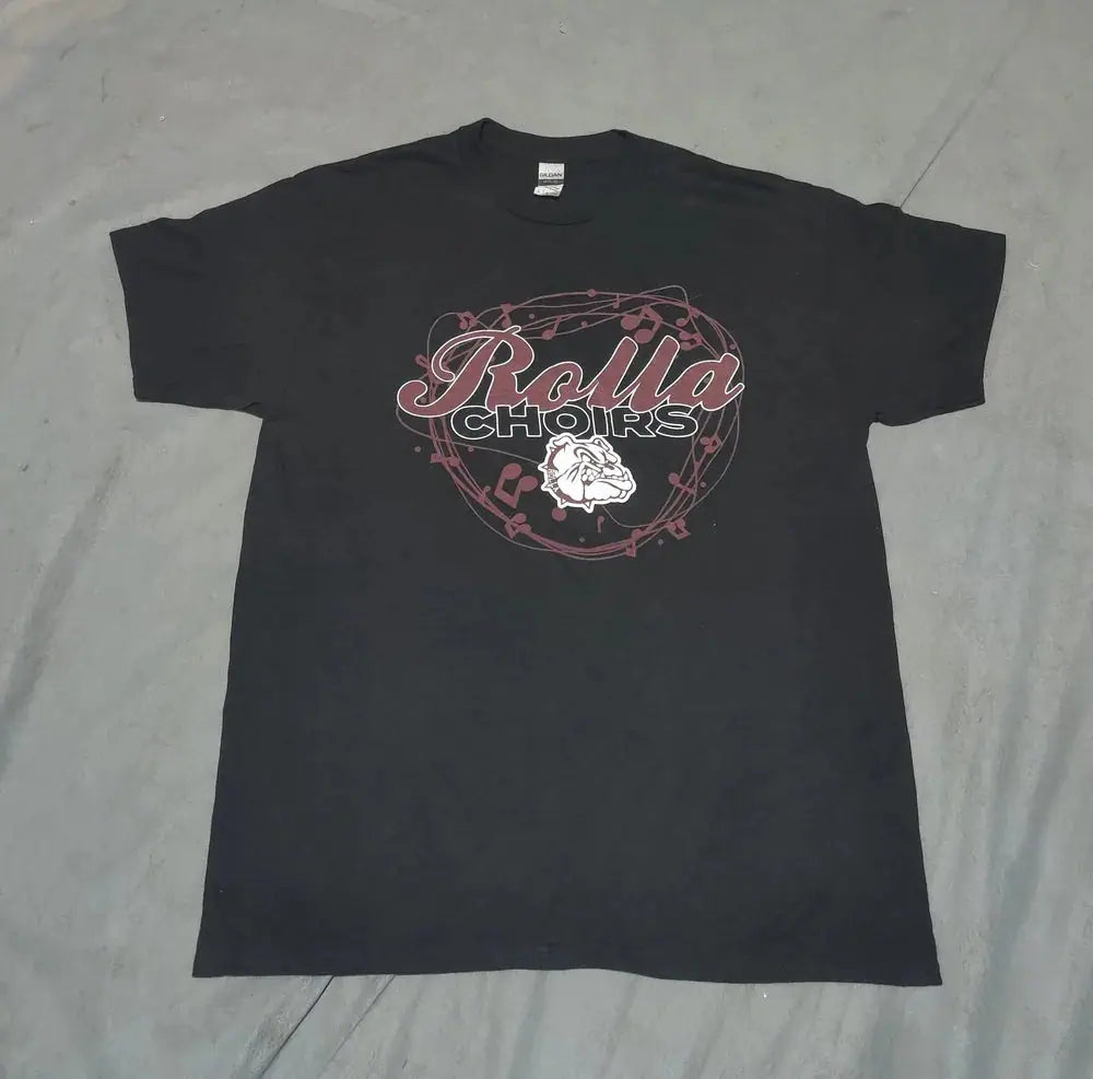 Gildan Men Cotton Black T Shirt L – Preloved Labels (view 2)