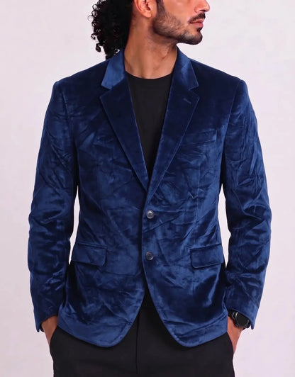 Paul Smith Men Valvet Blue Coat S – Preloved Labels