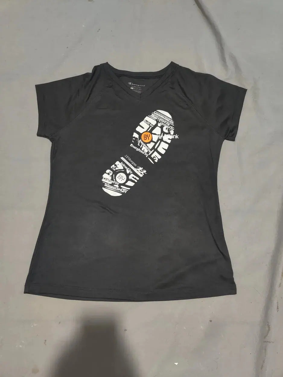 Champion Women Sport Black T Shirt L – Preloved Labels (view 2)