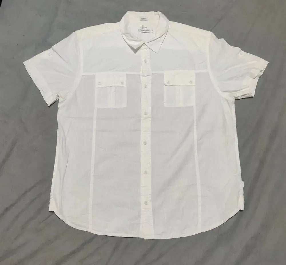 Calvin Klein Men Cotton White Shirt XL – Preloved Labels (view 2)