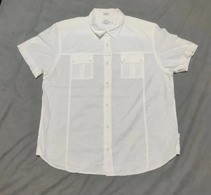 Calvin Klein Men Cotton White Shirt XL – Preloved Labels (view 2)