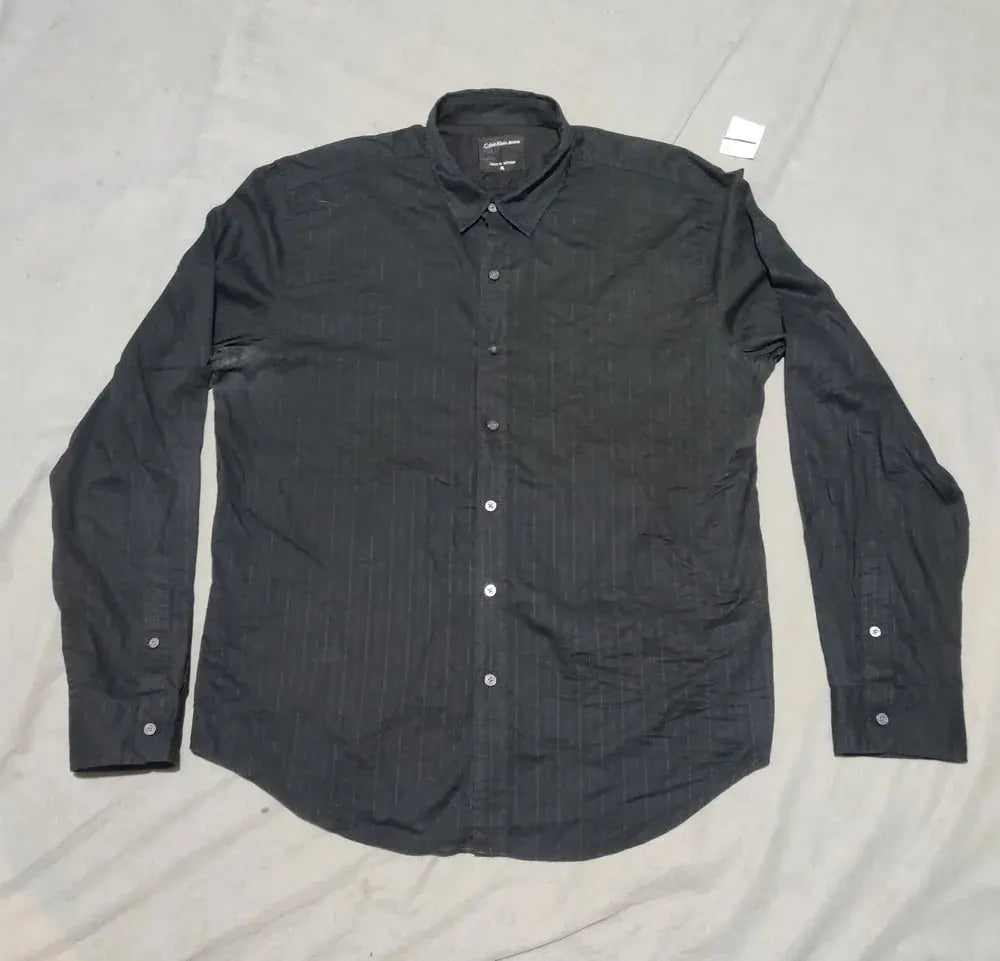 Calvin Klein Men Cotton Black Shirt XL – Preloved Labels (view 2)