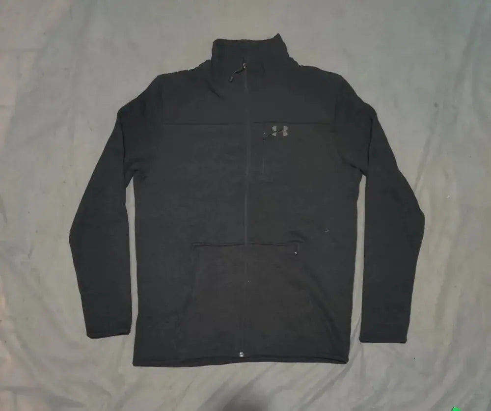 Under Armour Men Cotton Fleece Black Zipper L – Preloved Labels (view 2)