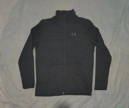 Under Armour Men Cotton Fleece Black Zipper L – Preloved Labels (view 2)