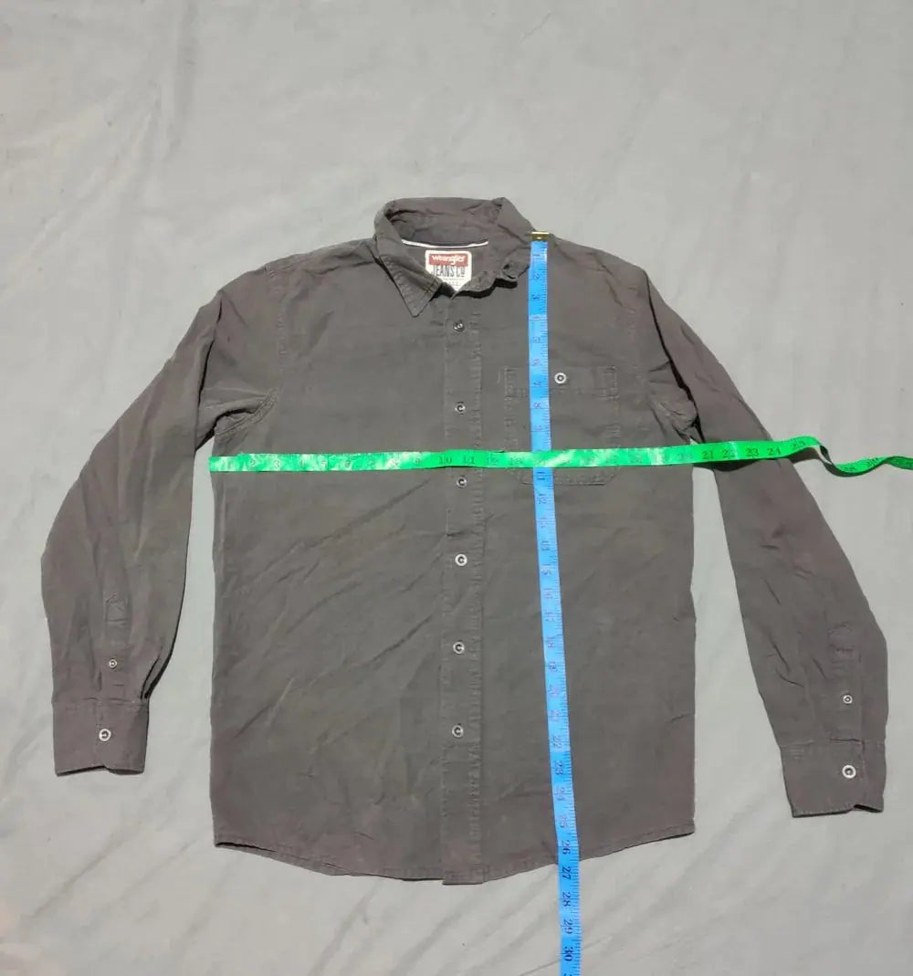 Wrangler Men Cotton Gray Shirt S – Preloved Labels (view 4)