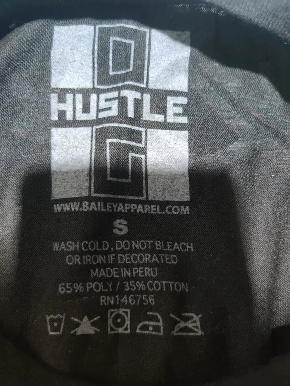 Og Hustle Men Cotton Black T Shirt S – Preloved Labels (view 3)