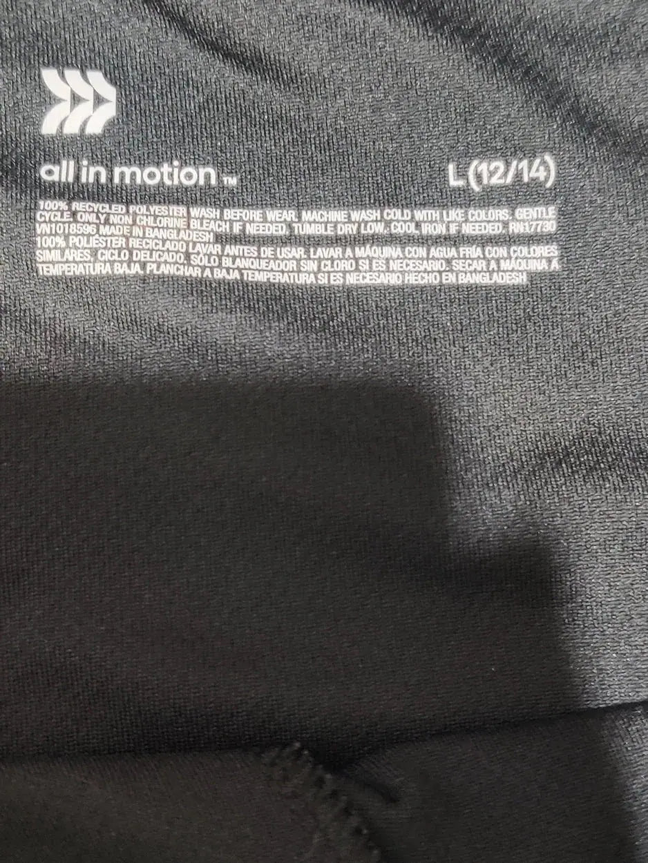 All In Motion Women Black Sport Trouser – Preloved Labels (view 3)