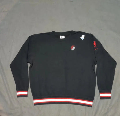 Nike Men Cotton Fleece Black Sweatshirt L – Preloved Labels (view 2)