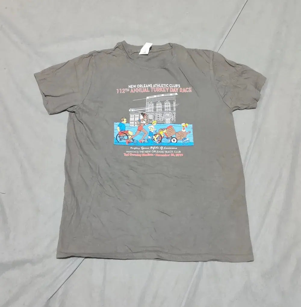 Gildan Men Cotton Gray T Shirt M – Preloved Labels (view 2)