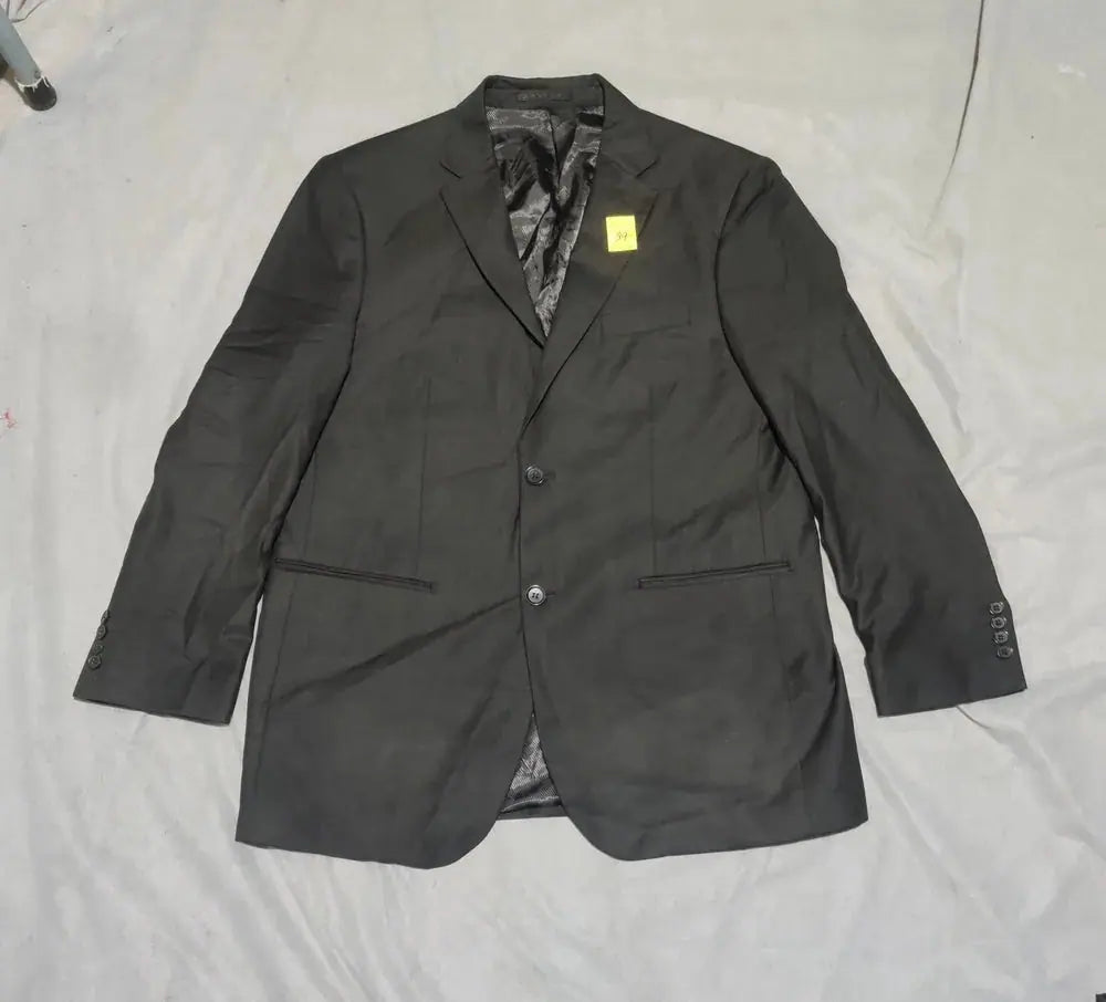 Giorgio Fiorelli Men Cotton Black Coat M – Preloved Labels (view 2)