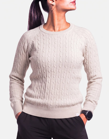 Daisy Women Viscose Cream Sweater M – Preloved Labels