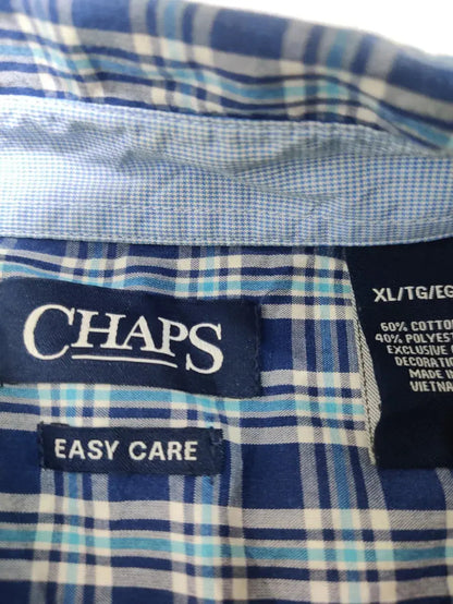 Chaps Men Cotton Blue Shirt XL – Preloved Labels (view 3)