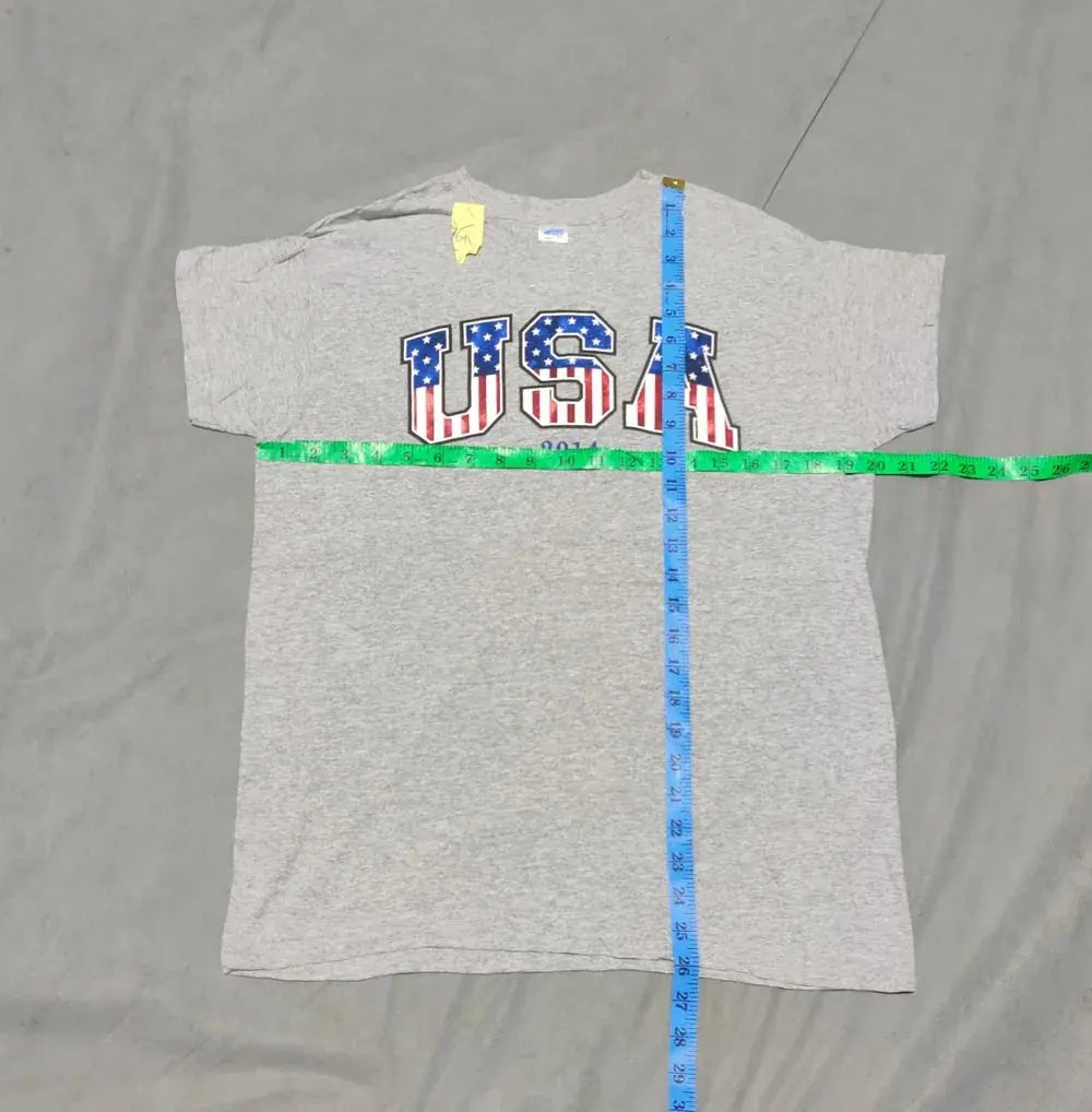 USA Men Cotton Gray T Shirt L – Preloved Labels (view 4)