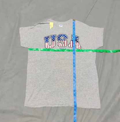 USA Men Cotton Gray T Shirt L – Preloved Labels (view 4)