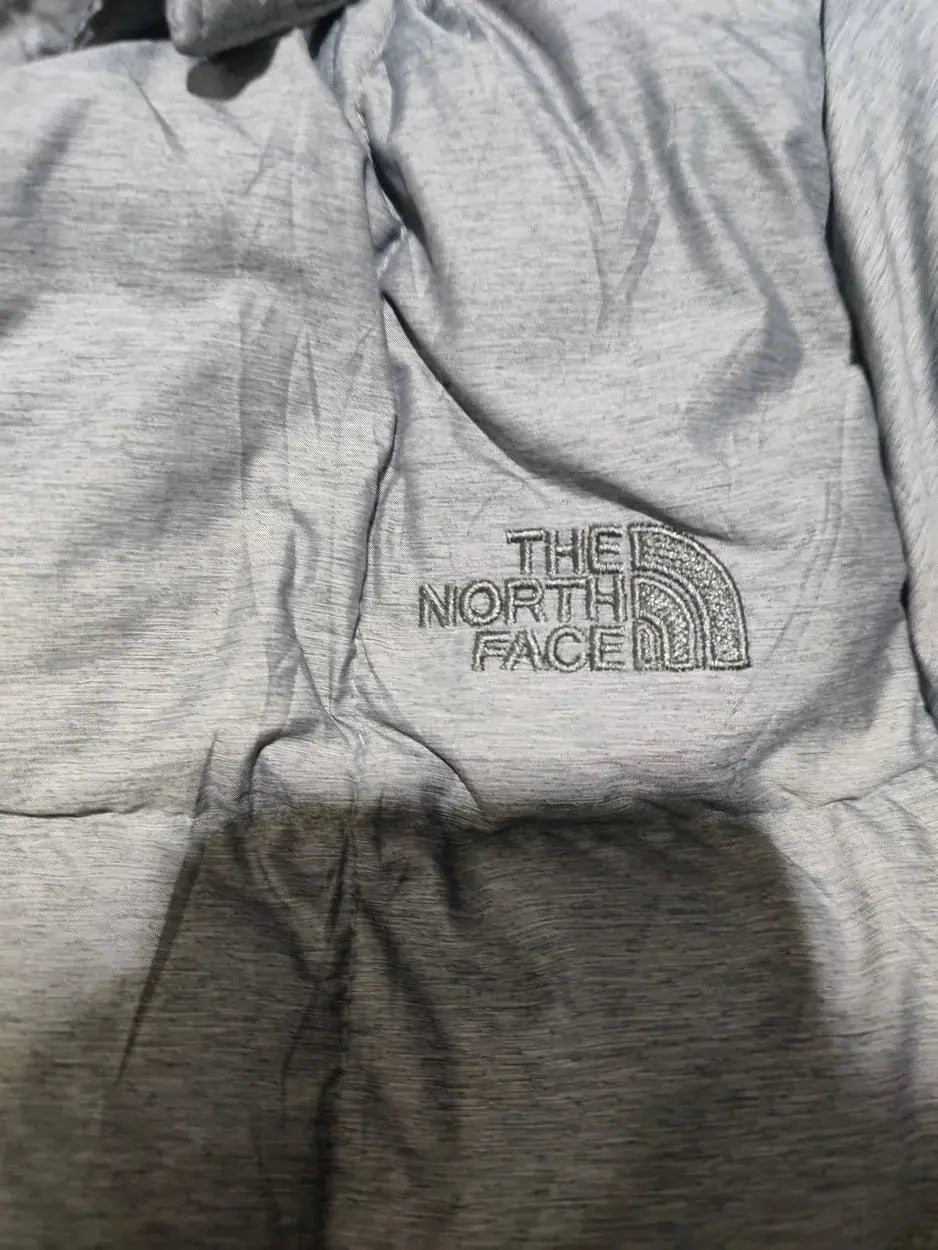 The North face 550 Fill Women Puffer Gray Hooded Coat Jacket – Preloved Labels (view 3)