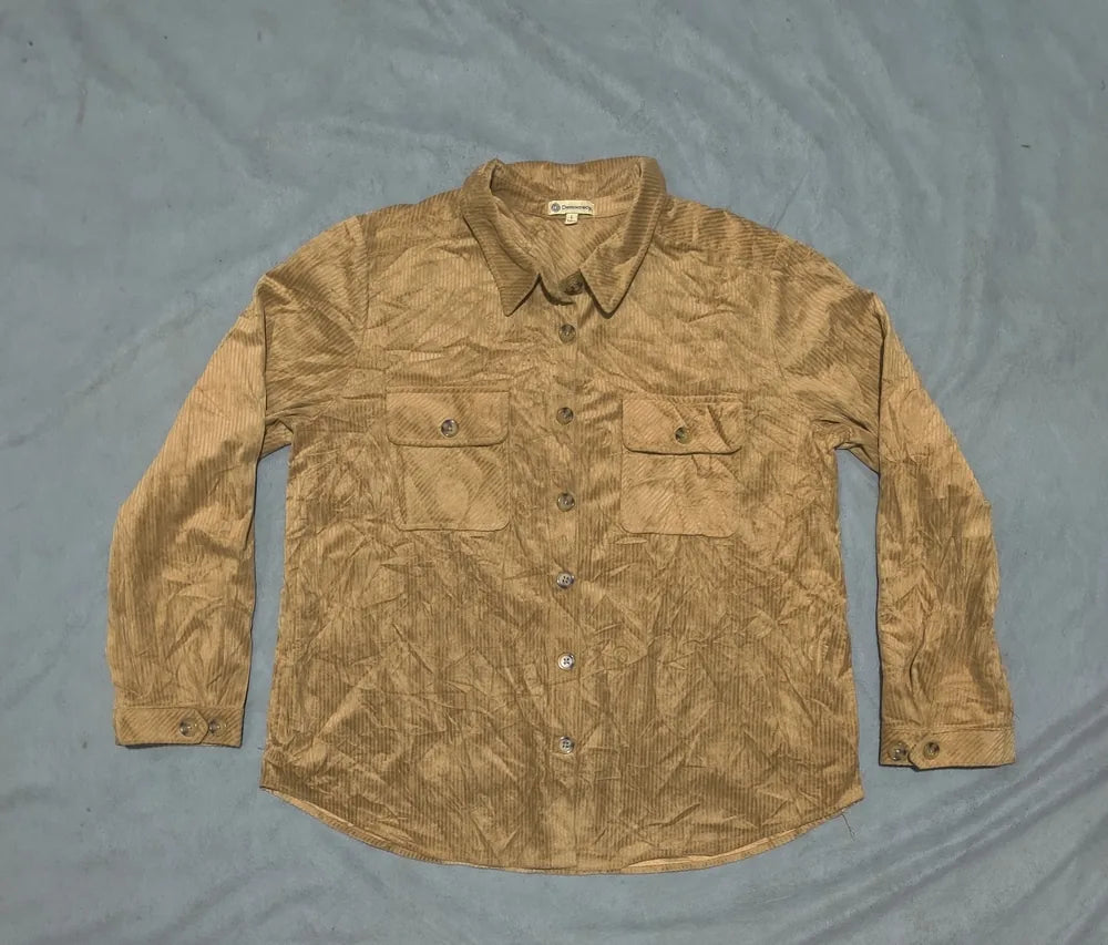 Democracy Women Polyester Brown Sweatshirt L – Preloved Labels (view 3)