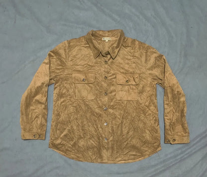 Democracy Women Polyester Brown Sweatshirt L – Preloved Labels (view 3)