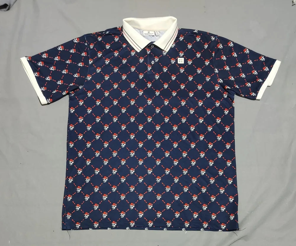 Devereux Men Sport Blue Polo T Shirt 2XL – Preloved Labels (view 2)