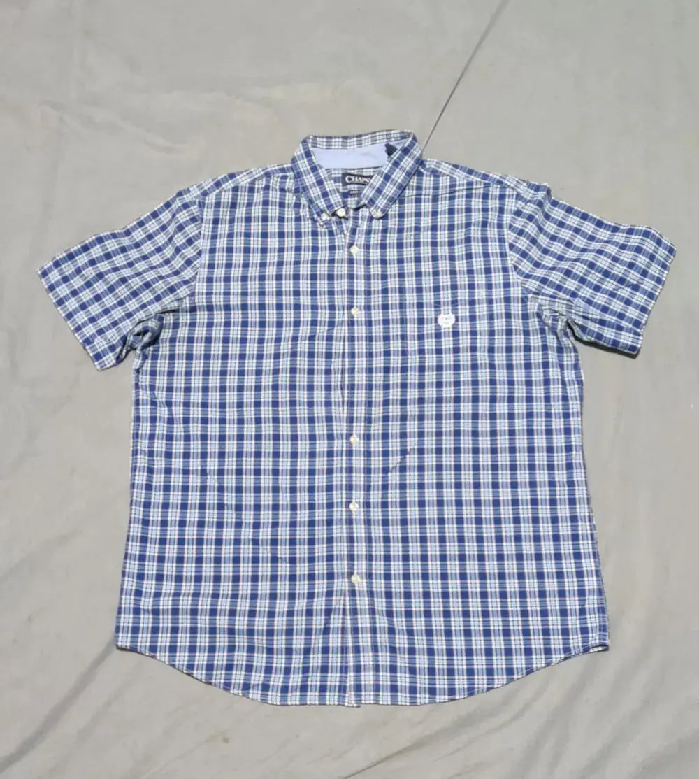 Chaps Men Cotton Blue Shirt XL – Preloved Labels (view 2)