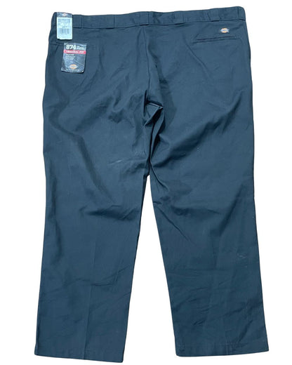 Dickies Black Cotton Dress Pant For Men 4X Large - Preloved Labels
