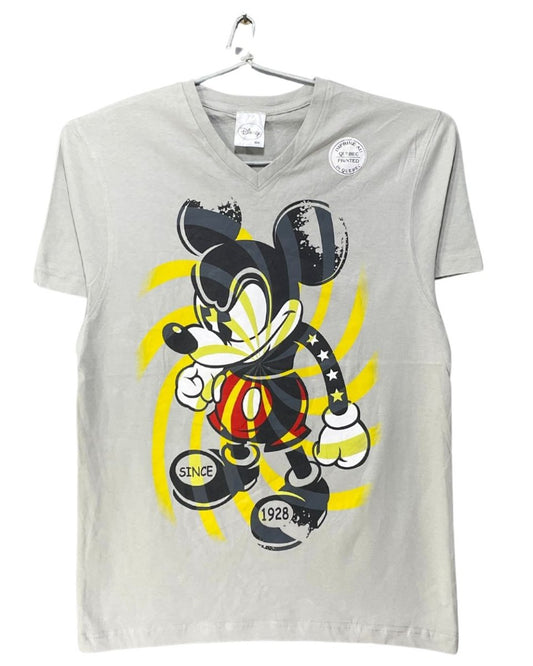 Disney Gray Cotton T Shirt For Men M - Preloved Labels