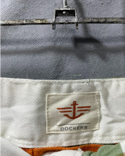 Dockers Green Cotton Short For Men XL - Preloved Labels