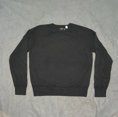 Dockers Men Cotton Fleece Black Sweatshirt 2XL – Preloved Labels (view 2)