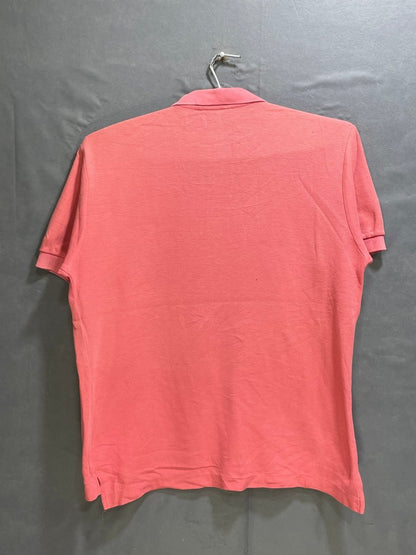 Dockers Pink Cotton Jersey Polo T Shirt For Men M - Preloved Labels