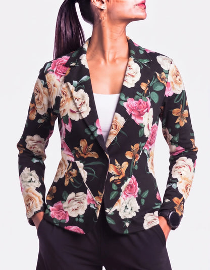 Doublju Women Black Floral Sweater XL – Preloved Labels