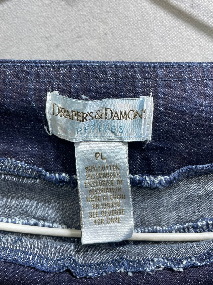 Draper & Damons Blue Denim Jeans For Women Pant Large - Preloved Labels
