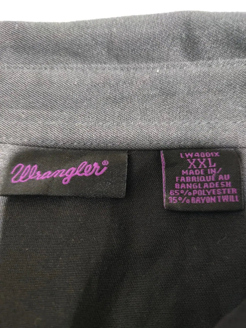 Wrangler Men Cotton Black Shirt 2XL – Preloved Labels (view 3)