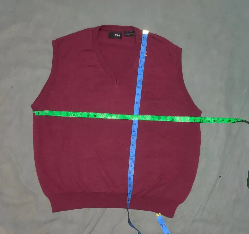 Fila Men Cotton Fleece Red Sweater L – Preloved Labels (view 4)