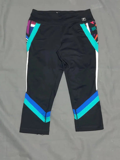 Fila Women Black Sport Tights – Preloved Labels (view 3)