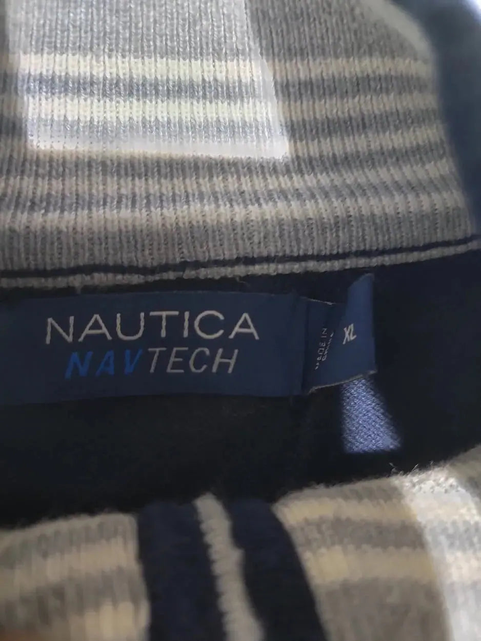 Nautica Men Cotton Blue Sweatshirt XL – Preloved Labels (view 3)