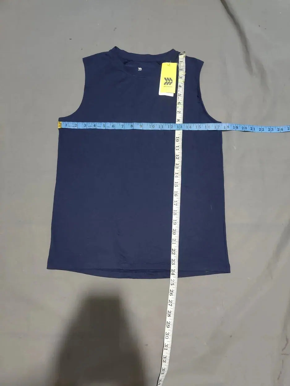 All In Motion Women Sport Blue Vest T Shirt XL – Preloved Labels (view 4)