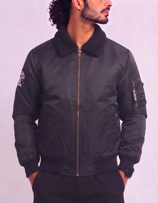 Rams 23 Men Black Stadium Jacket