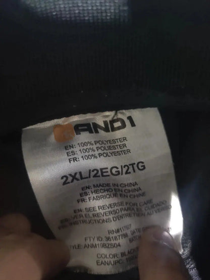 AND1 Men Sport Gray Zipper 2XL – Preloved Labels (view 3)