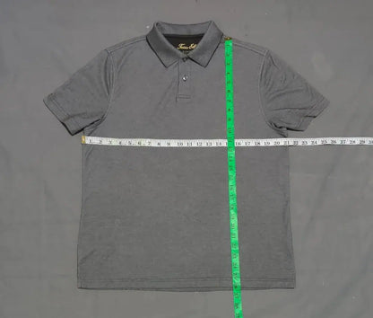 Fasso Elba Men Sport Gray Polo T Shirt M – Preloved Labels (view 4)