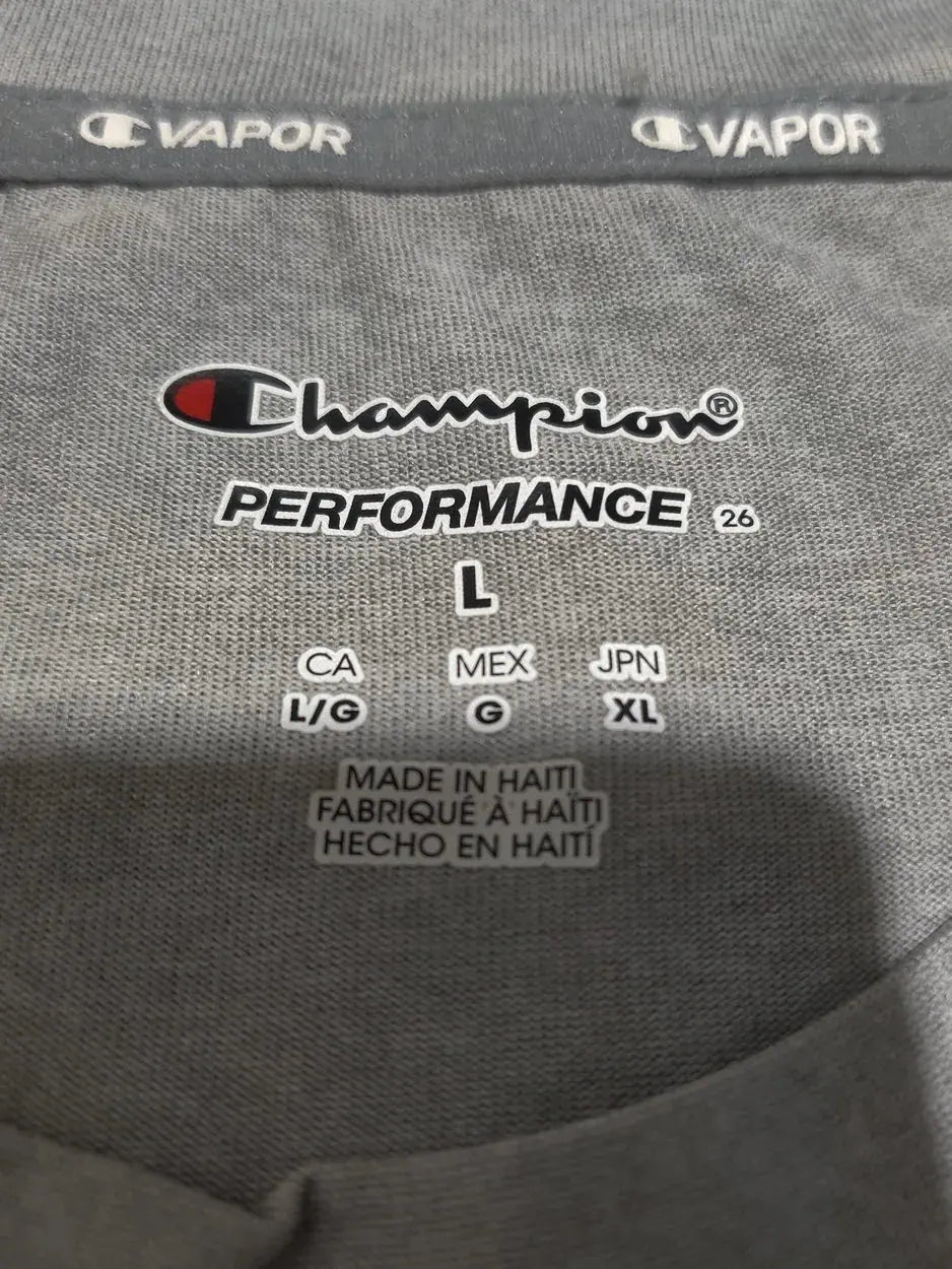 Champion Men Sport Gray T Shirt XL – Preloved Labels (view 3)