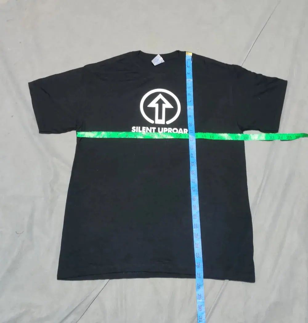 Gildan Men Cotton Black T Shirt M – Preloved Labels (view 4)