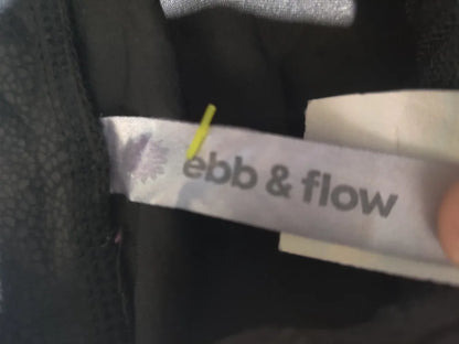 Ebb & Flow Women Polyester Black Zipper M – Preloved Labels (view 2)