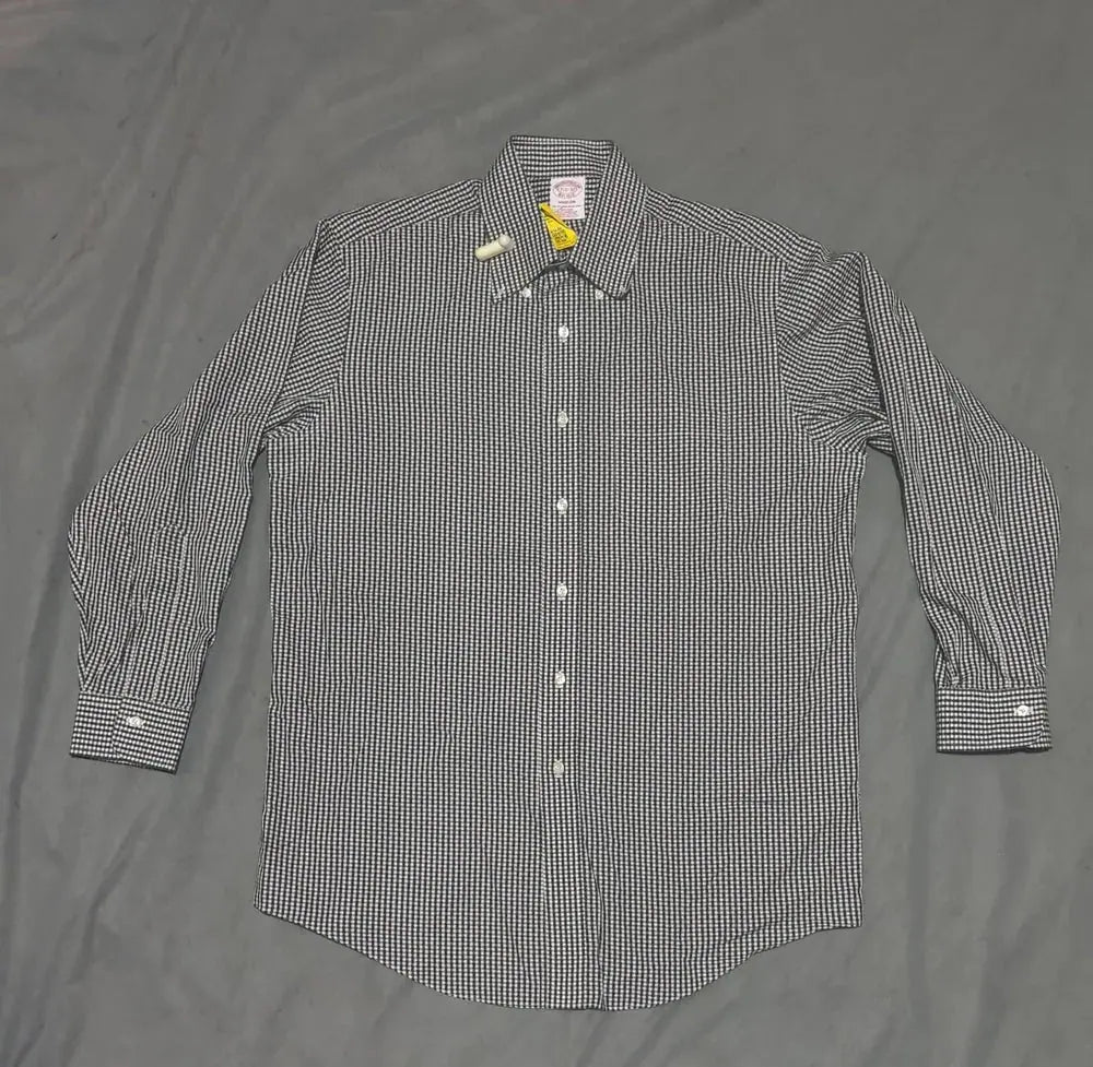 Aroors Brothers Men Cotton Black Shirt M – Preloved Labels (view 2)
