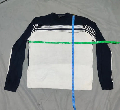 Armani Exchange Men Cotton Fleece Blue Sweatshirt L – Preloved Labels (view 4)