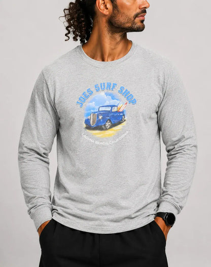 Joes Surf Shop Men Cotton Gray T Shirt – Preloved Labels